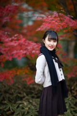 モデル撮影会～紅色の彩り