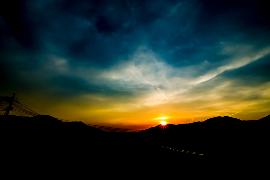 夕陽