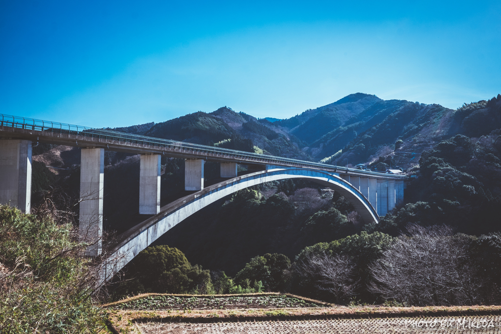 日本一の農道橋『天翔大橋』