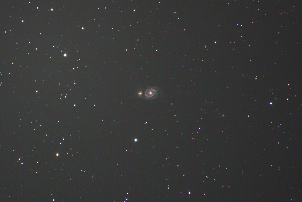 M51　子持ち銀河