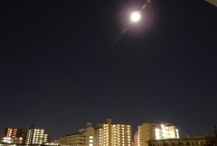 スーパームーンとオリオン！