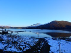 磐梯山と檜原湖