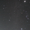 冬の大三角と木星.火星