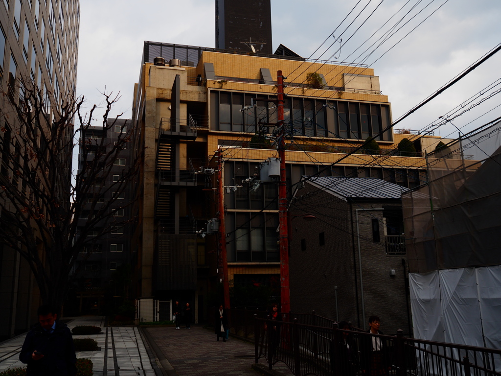 飴色の建物