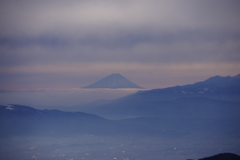 2763mからの富士山