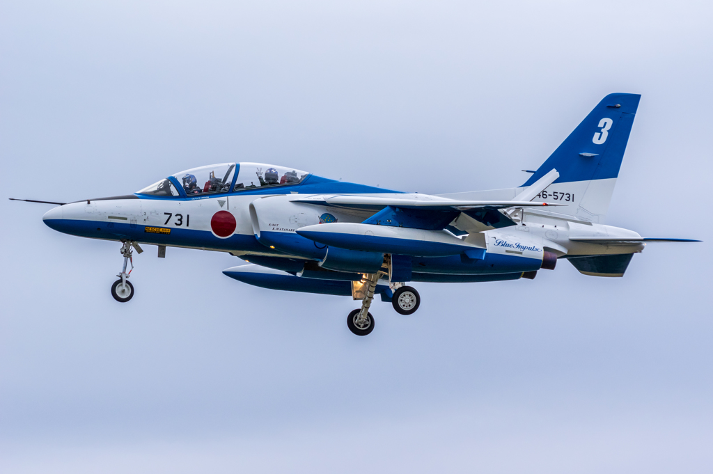 ブルーインパルス　3番機