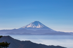 富士山と雲海