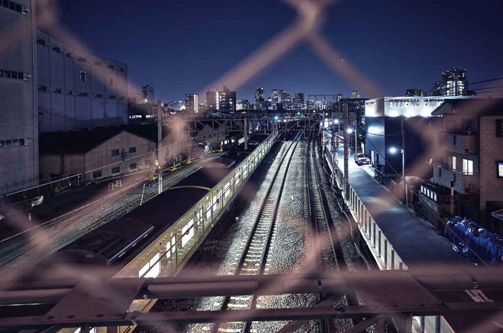 夜の線路