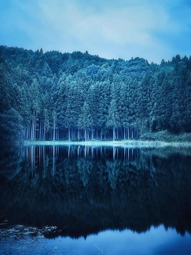 淵の夕暮れ