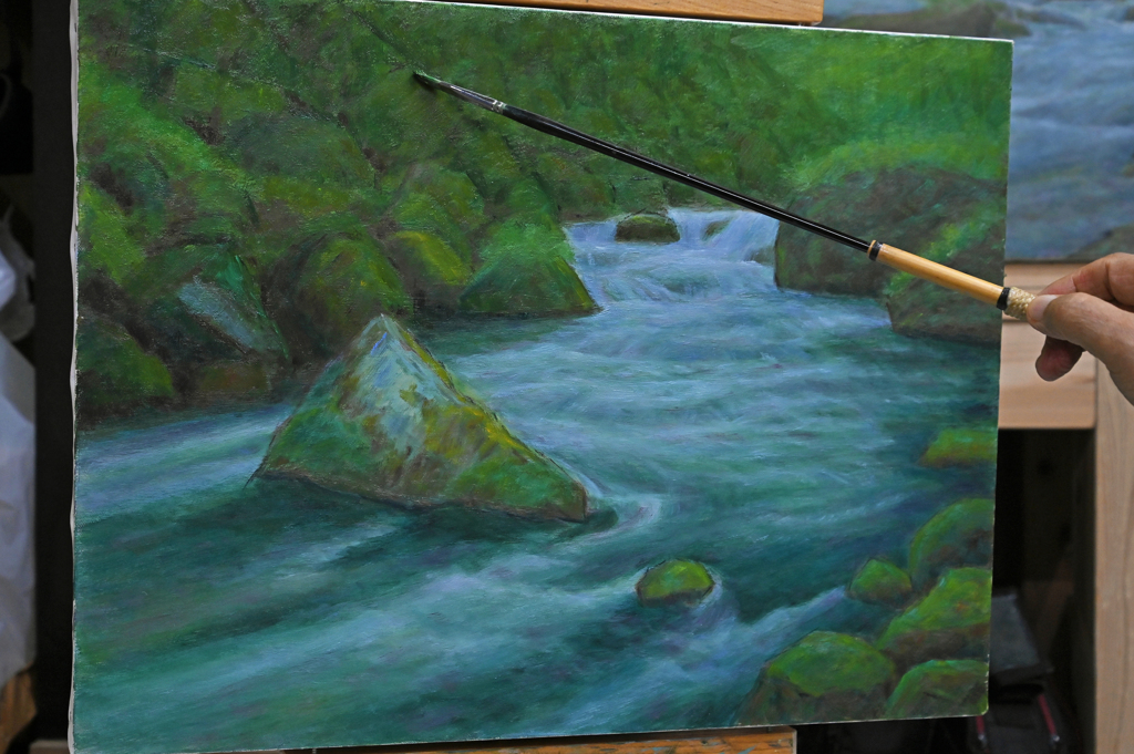 「下阿修羅の流れ」行程八