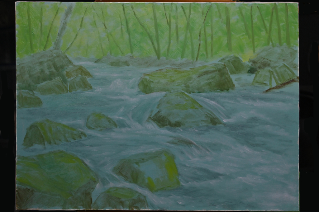 「上石ケ戸の流れ」行程2