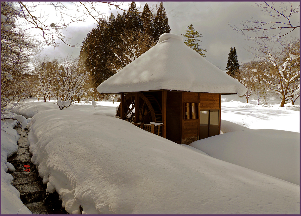 「雪に埋もれて」