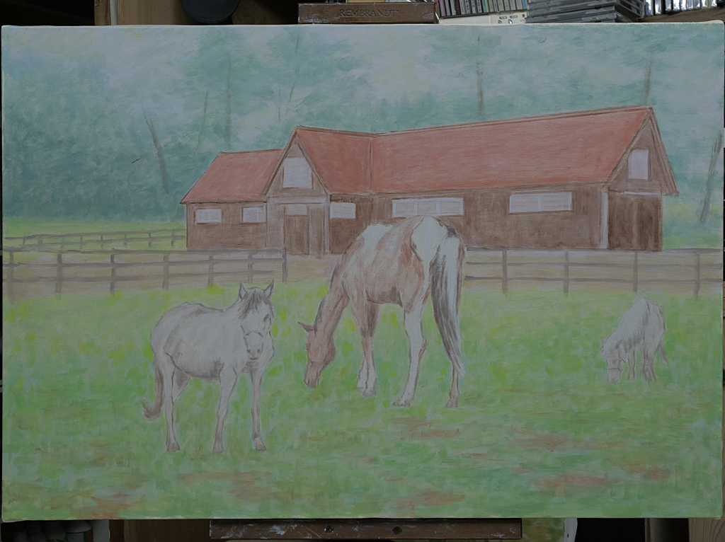 「朝霧のまきば」