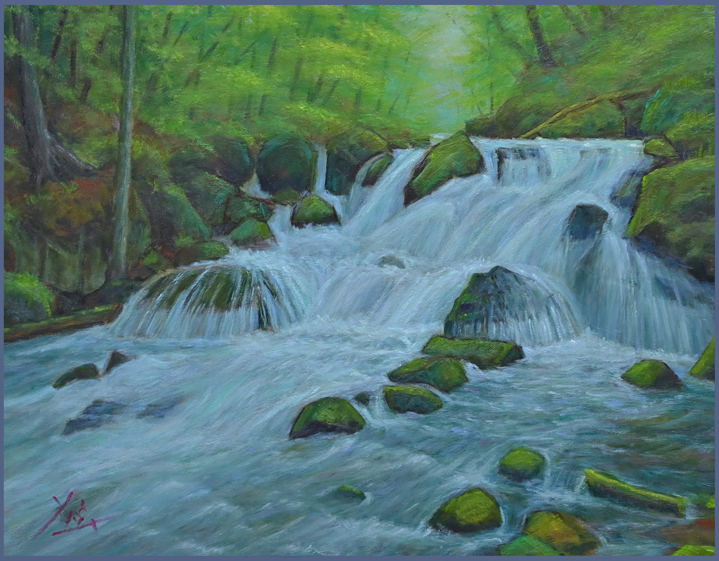 「早春.新九龍の流れ」