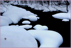 「白夜　6」  蔦渓流