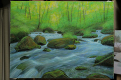 「上阿修羅流　油彩7」