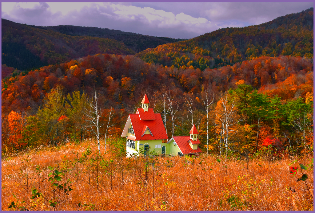 「夜明けの時計台」