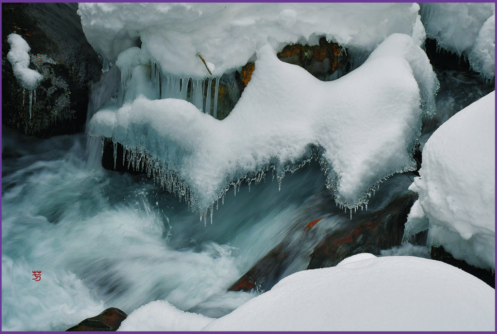 奥入瀬厳冬「千の氷針」