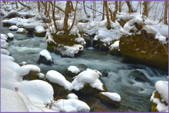 「下石ヶ戸の流れ」