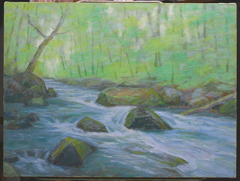 上石ヶ戸の流れ