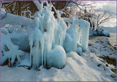 十和田湖「氷魂」