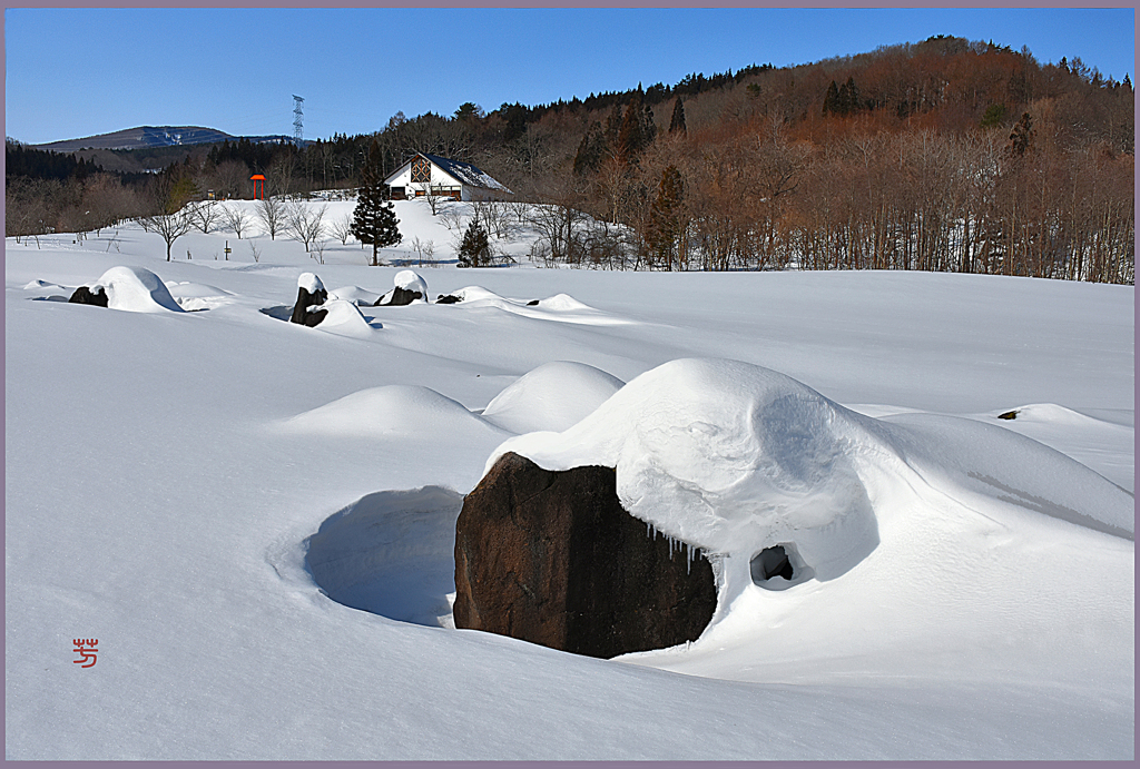 雪のストーンサークル　Ⅰ