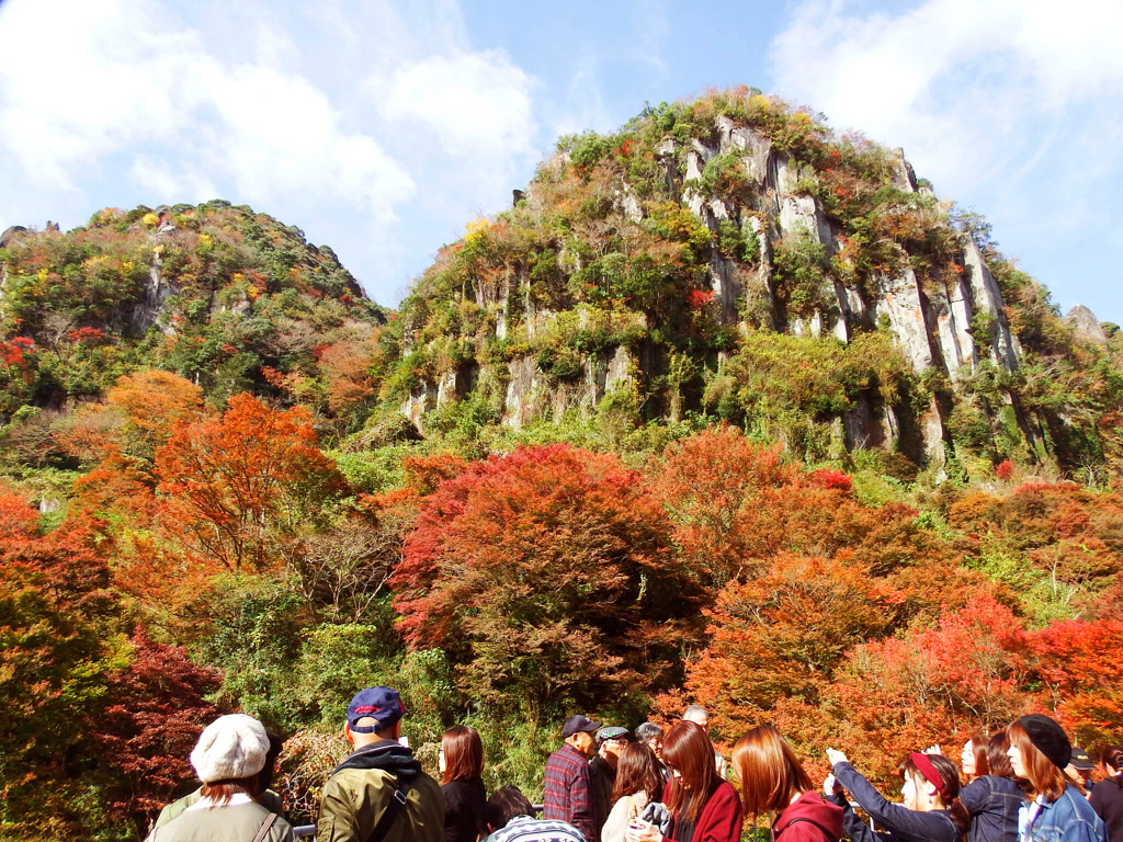 深耶馬渓　紅葉２
