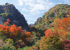 深耶馬渓　紅葉３