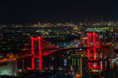 Kitakyushu factory Night view world