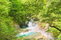 七ツ釜五段の滝