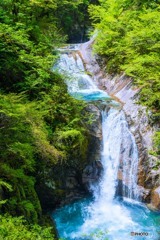 七ツ釜五段の滝