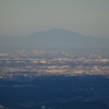 御岳山 長尾平より筑波山