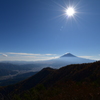 三ツ峠より富士山