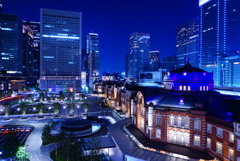 東京駅夜景1