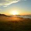 姫鶴平　夕日