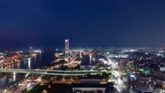新潟市の夜景