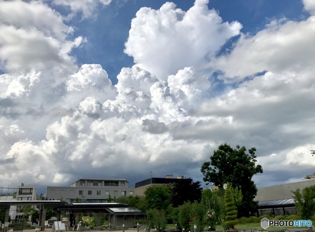 もくもくの雲☁️