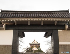大阪城 天守閣への入口