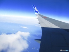 空の上から