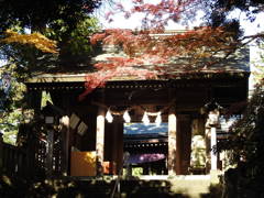 唐沢山神社参門