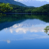 碧色の湖