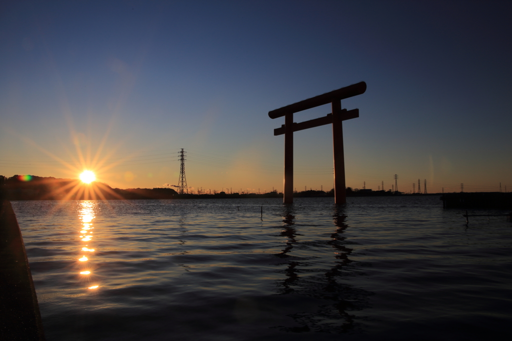賀正（2022年1月１日撮影）