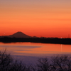 利根川夕暮れ