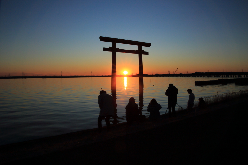 湖畔の休日