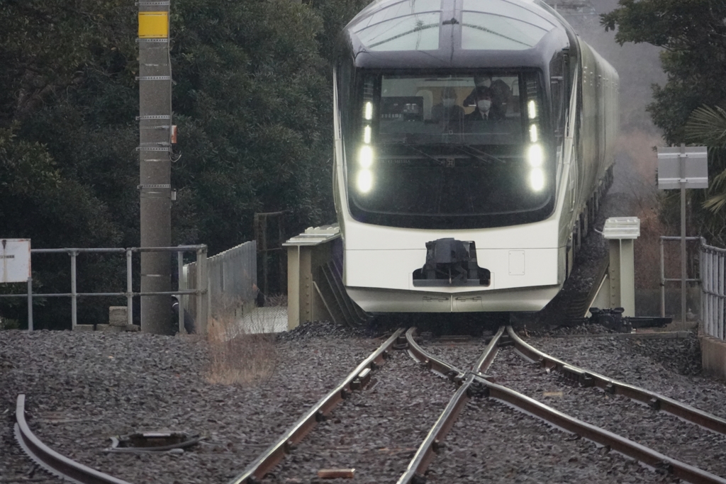 まもなく延方駅を通過します