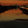 浄玄橋からの夕景