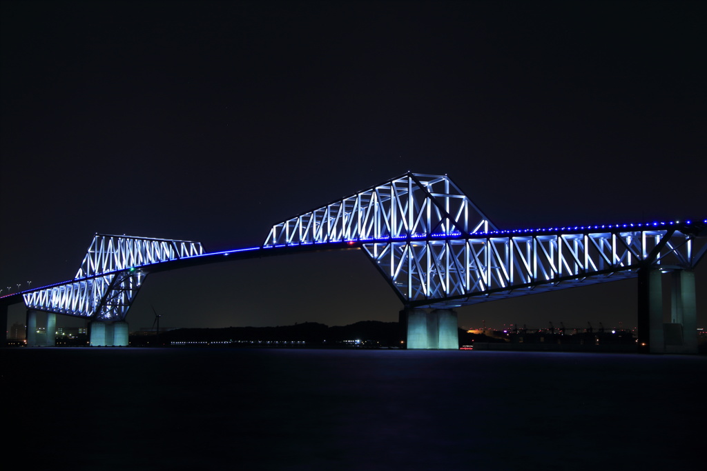 東京ゲートブリッジ夜景