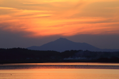 筑波の夕暮れ