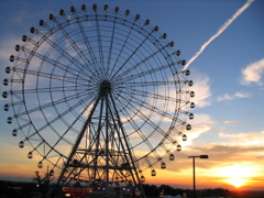 観覧車1 2010（夕景） PowerShot A70