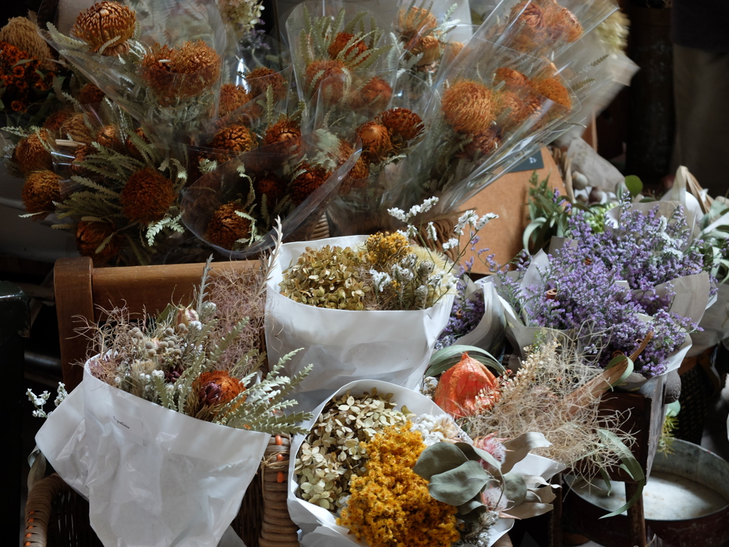 お店のお花1 FUJIFILM X20